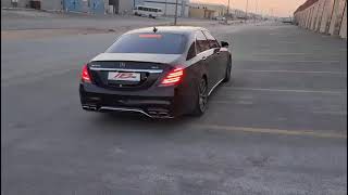 Mercedes S500 Stage 1 Downpipes  Pops and bangs Accelerate [upl. by Ern]