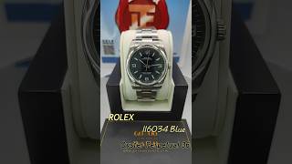 勞力士 ROLEX OYSTER PERPETUAL 36 Blue 116034 Quick Review [upl. by Mosby507]