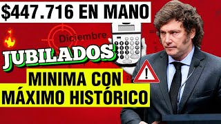 💲447716 en mano La Jubilación Mínima alcanzará un MÁXIMO HISTÓRICO y Enero 2025 viene con ALERTA🚨 [upl. by Imat873]