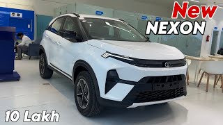 TATA NEXON 2024 Updated New Model White Colour  Nexon 2024 Creative Plus Review [upl. by Oknuj]