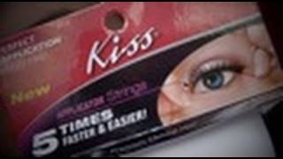 Kiss False Eyelashes with Applicator Strings [upl. by Selma239]