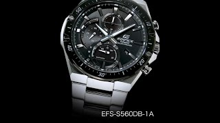 CASIO EDIFICE solar power EFSS560DB1A [upl. by Nahpos]