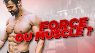 FORCE ET MASSE EN MUSCULATION [upl. by Putscher545]