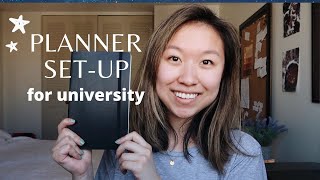 STAYING ORGANIZED How I use a moleskin planner for school [upl. by Enyawal]