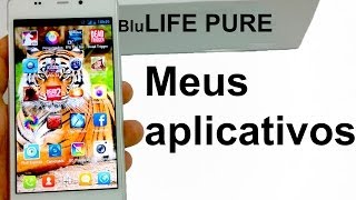 Blu Life Pure Mini  Jogos e Aplicativos  TecnoAnálise [upl. by Earazed]