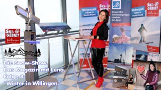 SnowShow mit Lena Folge 8 Winter in Willingen 10022022 [upl. by Ellenohs]