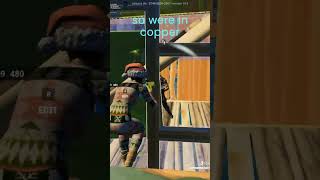 so were in copper fortnite fortniteclips someniceclips gaming howtogetgoodaim [upl. by Eniamor757]