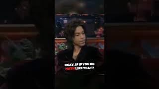 Prince breaking down the reality of major record deals on “The Tonight Show with Jay Leno” in 2001 [upl. by Irbua]