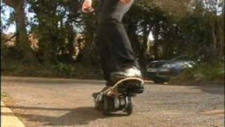 My first twin wheeler SelfBalancing skateboard Outdoor Test 3 [upl. by Hyde]