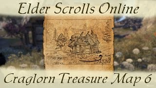 Craglorn Treasure Map 6 Elder Scrolls Online ESO [upl. by Bradney]