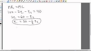 How to Solve a Cournot Oligopoly Problem [upl. by Rihana]