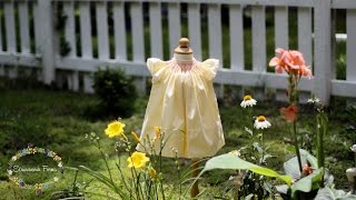 Smocked Bishop Tutorial with Angel Sleeves  Childrens Corner Gwen View B [upl. by Horn]