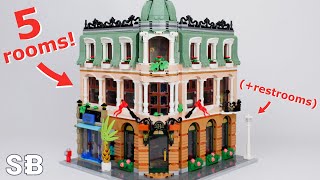 the CORNER modular building you REALLY wanted  Corner Boutique Hotel MOC [upl. by Lhary334]