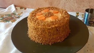 Torta con crema di carote [upl. by Edan133]