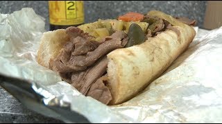 Chicagos Best Beef Tonys Italian Beef [upl. by Cash]