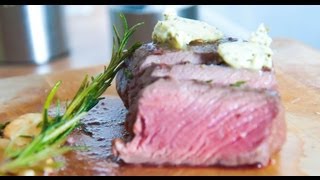 Rumpsteak braten ¬ Folge 3 ¬ Herdblog Kochschule [upl. by Ejroj576]