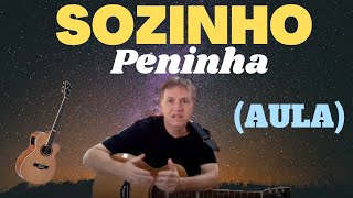 SOZINHO  Peninha  Como tocar cover [upl. by Nyltac]