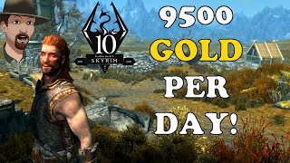 TOP 3 WAYS To Generate MASSIVE GOLD Every Day at Goldenhills Plantation Skyrim Anniversary Edition [upl. by Naivat]