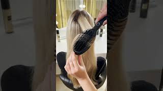 Une finition lisse sans frisottis avec la brosse lissante ghd glide [upl. by Eceinal455]