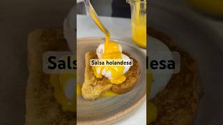 Salsa Holandesa 🙏🏻rápida y deliciosa [upl. by Goldarina423]