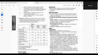 Short lecture number 4 on USP drug product official monograph [upl. by Nic]