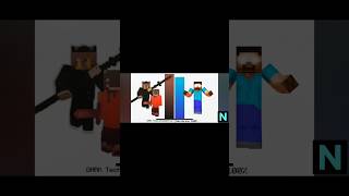 Technoblade and Dream vs herobrine legends power animation [upl. by Michaele]