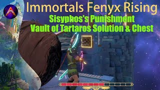 Sisyphoss Punishment  Vault of Tartaros Solution w Chest Immortals Fenyx Rising [upl. by Iohk265]