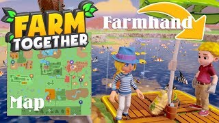 How to Use Farmhands and Understand the Farm Map  Tips for Newbies 06  Farm Together PC [upl. by Eelibuj]