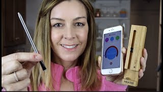 Meater smart wireless meat amp grill thermometer review [upl. by Yelrebma]