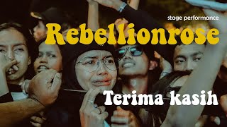 Rebellionrose  Terima kasih Live at civination [upl. by Zicarelli786]