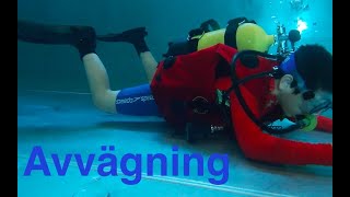 Tomas Tipsar  Avvägningens grunder scuba buoyancy bacics [upl. by Notlek]