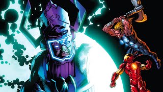 Ultimate Galactus vs Ultimate Avengers Comics Explained [upl. by Keever178]