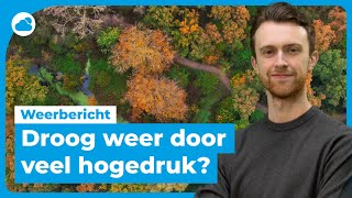 Weerbericht wordt het kouder door invloed van hogedruk [upl. by Mac395]