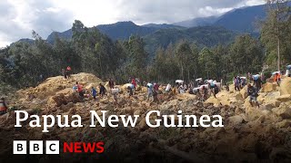 Papua New Guinea fears thousands missing after landslide  BBC News [upl. by Lin183]