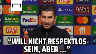 Sahin über die Lautstärke der GrazFans  BVB 10 Sturm Graz  Champions League [upl. by Alyakim]