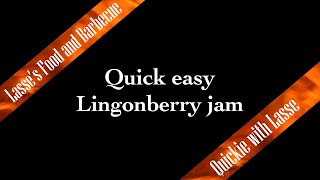 Lingonberry jam  Easy [upl. by Vince436]