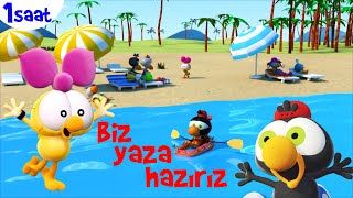 60 Dakika Türkçe ÇİZGİ FİLM 🤩⛱🥽🌞71  Biz Yaza Hazırız 🤩⛱🥽🌞  TRT Çocuk  Disney Channel [upl. by Eada]