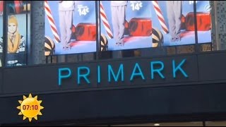 Primark Hype Kleidung zu DumpingPreisen  Sat1 Frühstücksfernsehen [upl. by Eittah856]