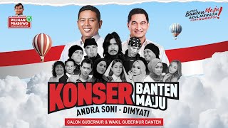 Konser Banten Maju amp Kampanye Akbar Andra Soni  Dimyati Kabupaten Tangerang Dewa 19 dan Lainnya [upl. by Kneeland631]