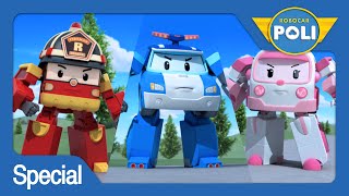 Poli Roy Amber Helly Transformation  Robocar Poli Special clips [upl. by Hayward323]