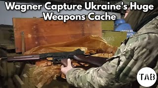 Wagner Finds Only Antique Weapons In Ukraines Underground Weapons Cache [upl. by Melamed451]