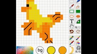 Making a crossstitch pattern manually with Pattern Grid [upl. by Yllek339]