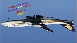 When your Best friend flies the plane PTFS Boeing 747 [upl. by Ibbob]