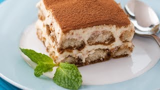 How to Make Tiramisu  Authentic Tiramisu Recipe  No Bake Dessert [upl. by Keldon]