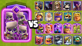 NUEVO EJERCITO EVOLUCIONADO vs TODAS LAS CARTAS  Clash Royale [upl. by Selym]