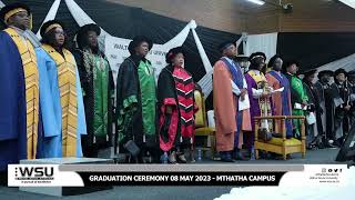 Walter Sisulu University Graduation 08 May 2023 [upl. by Mikaela157]