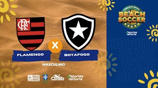 BEACH SOCCER  FLAMENGO RJ X BOTAFOGO RJ  MASCULINO  TORNEIO RIO SÃO PAULO 2023 [upl. by Anor]