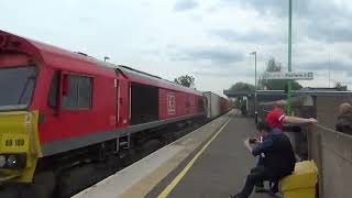 Tamworth stationand crewe 19523 [upl. by Einnad]