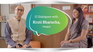 EI Dialogues with Kruti Bharucha Peepul S1E6  Educational Initiatives [upl. by Ydroj]