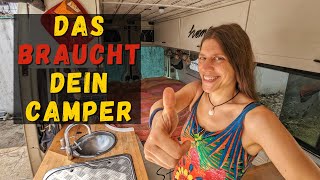 10 Sachen die DEIN CAMPER braucht  Camper Ausbau Ideen [upl. by Llednahc]